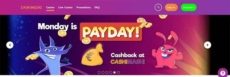 CashiMashi Bonus Code