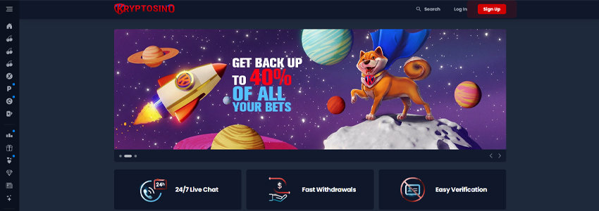 Kryptosino Bonus Code