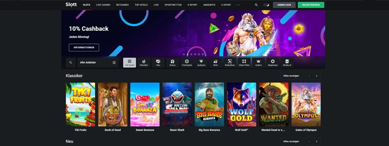 Slott Casino Bonus Code